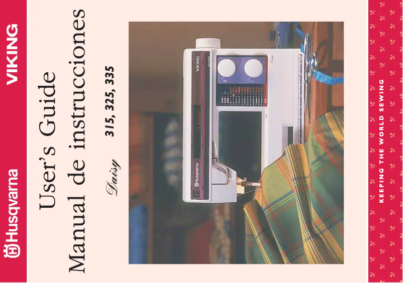 Page 1 de la notice Manuel utilisateur Husqvarna Daisy 315