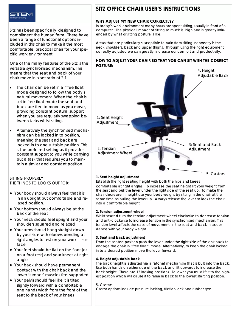 Image de la première page du manuel de l'appareil Sitz 7100