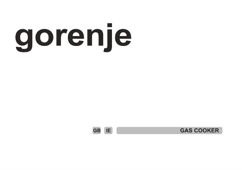 Image de la première page du manuel de l'appareil GI52108AW