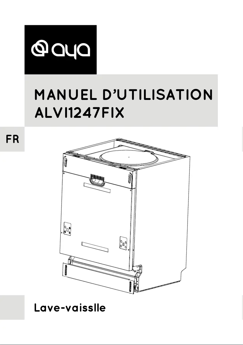 Page n°1 - Manuel utilisateur AYA ALVI1247FIX