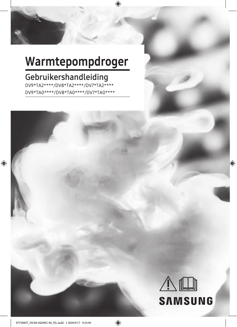 Page 1 de la notice Manuel utilisateur Samsung DV90TA240TH