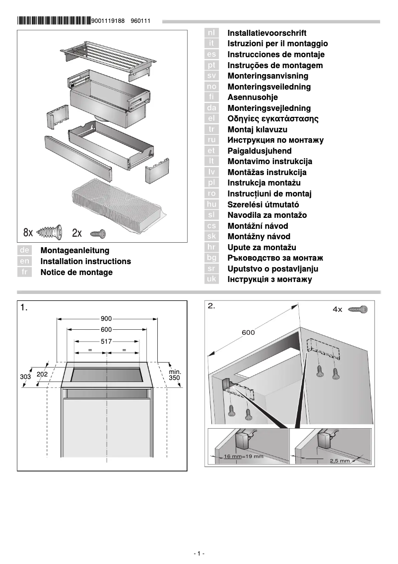 Page n°1 - Manuel utilisateur Siemens LZ46800
