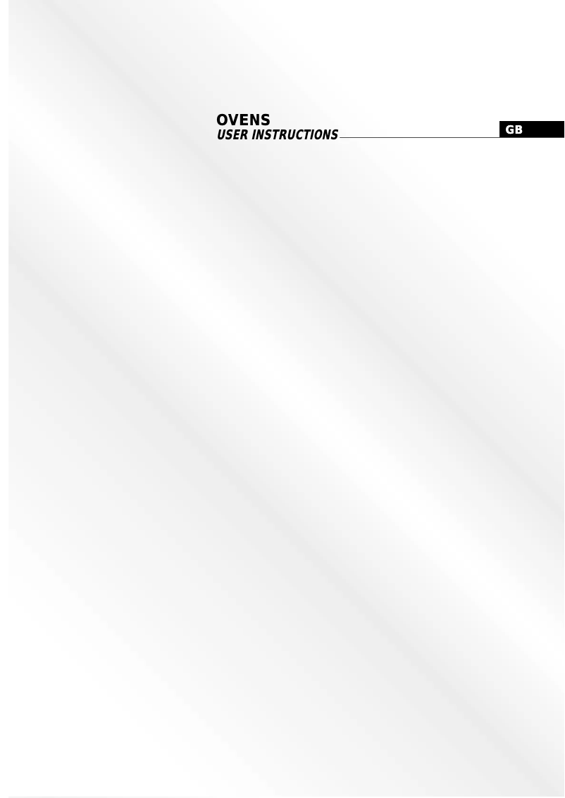 Image de la première page du manuel de l'appareil FOF254/3XUK