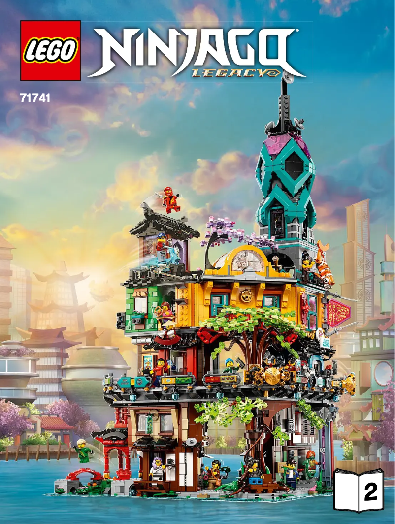 Page n°1 - Consignes visuelles Lego Ninjago 71741