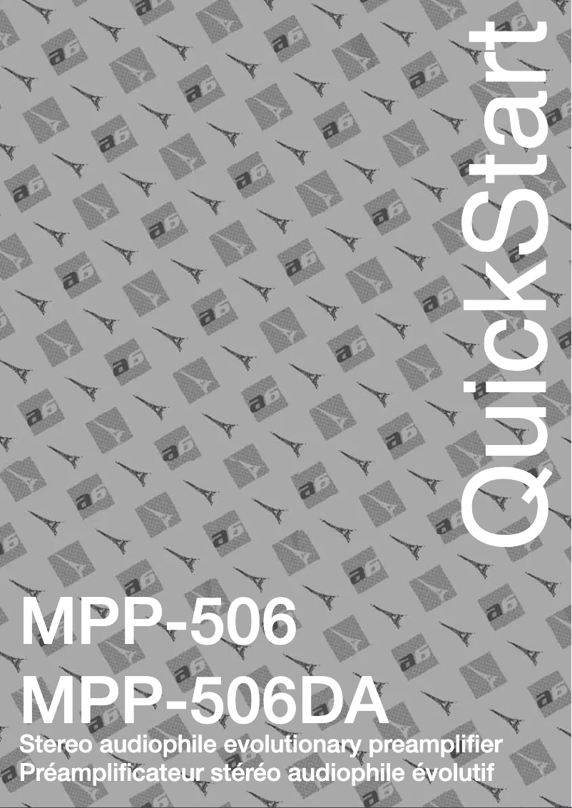 Page n°1 - Manuel utilisateur Advance Acoustic MPP 506DA