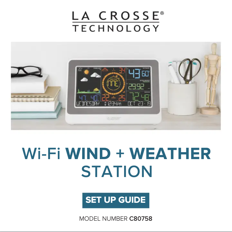 First page image of the manual for C80758