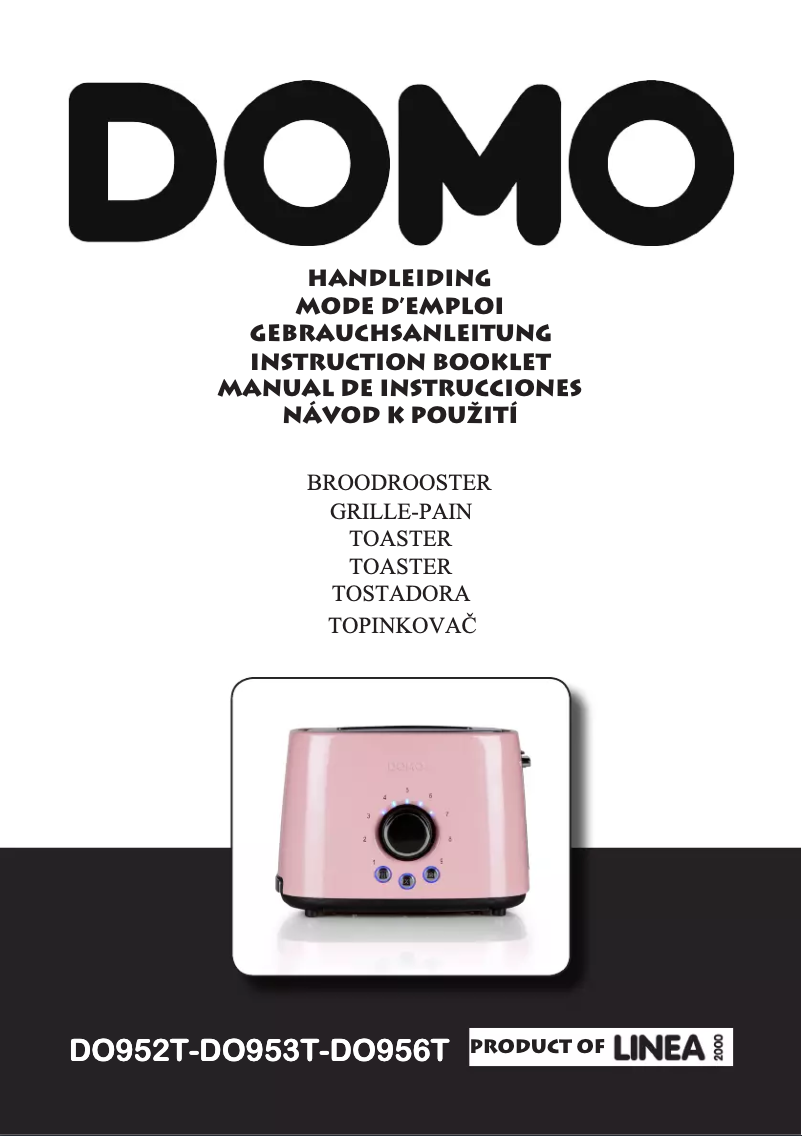 Page 1 de la notice Manuel utilisateur Domo DO956T