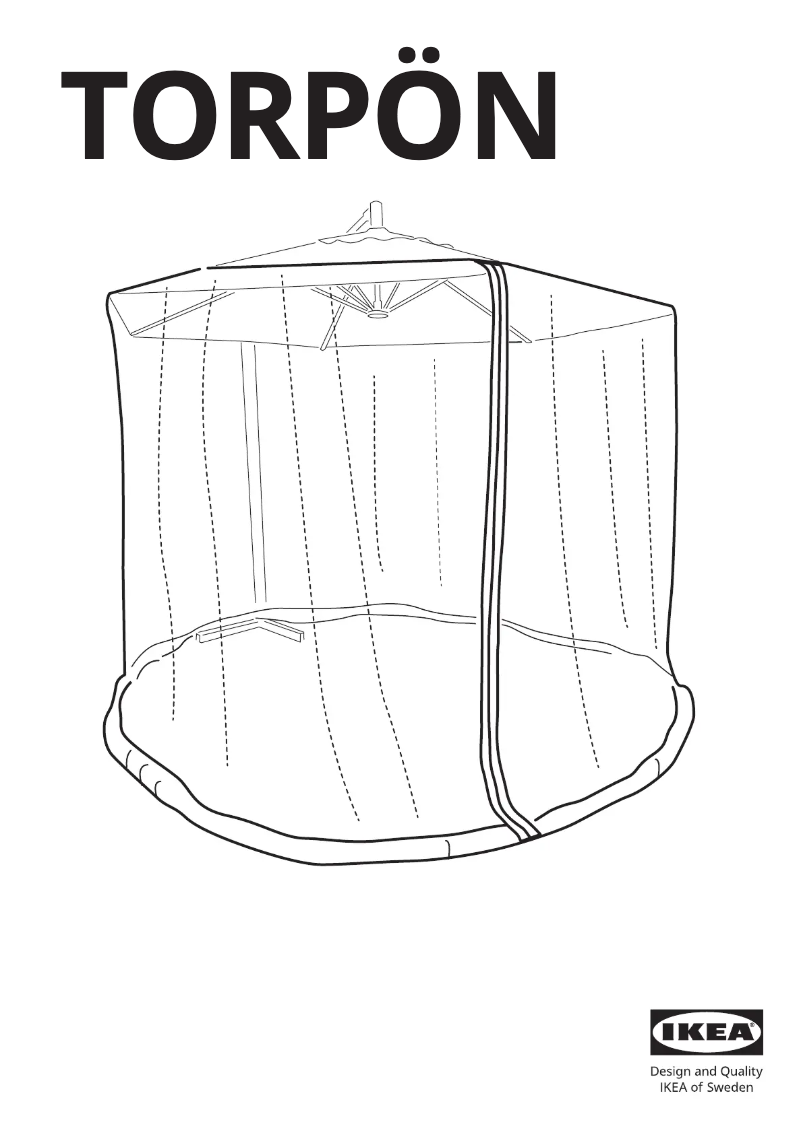 Page 1 de la notice Manuel utilisateur Ikea TORPÖN 605.651.47