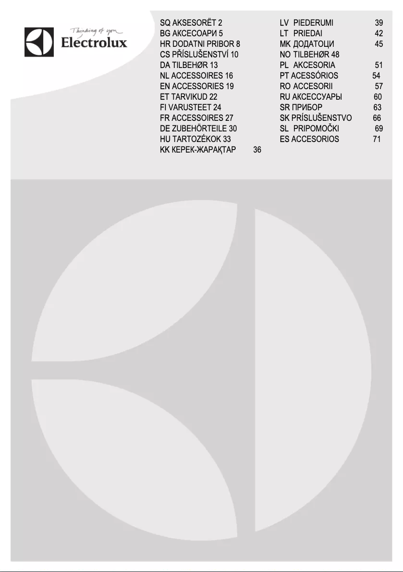 Image de la première page du manuel de l'appareil INFI-WOK