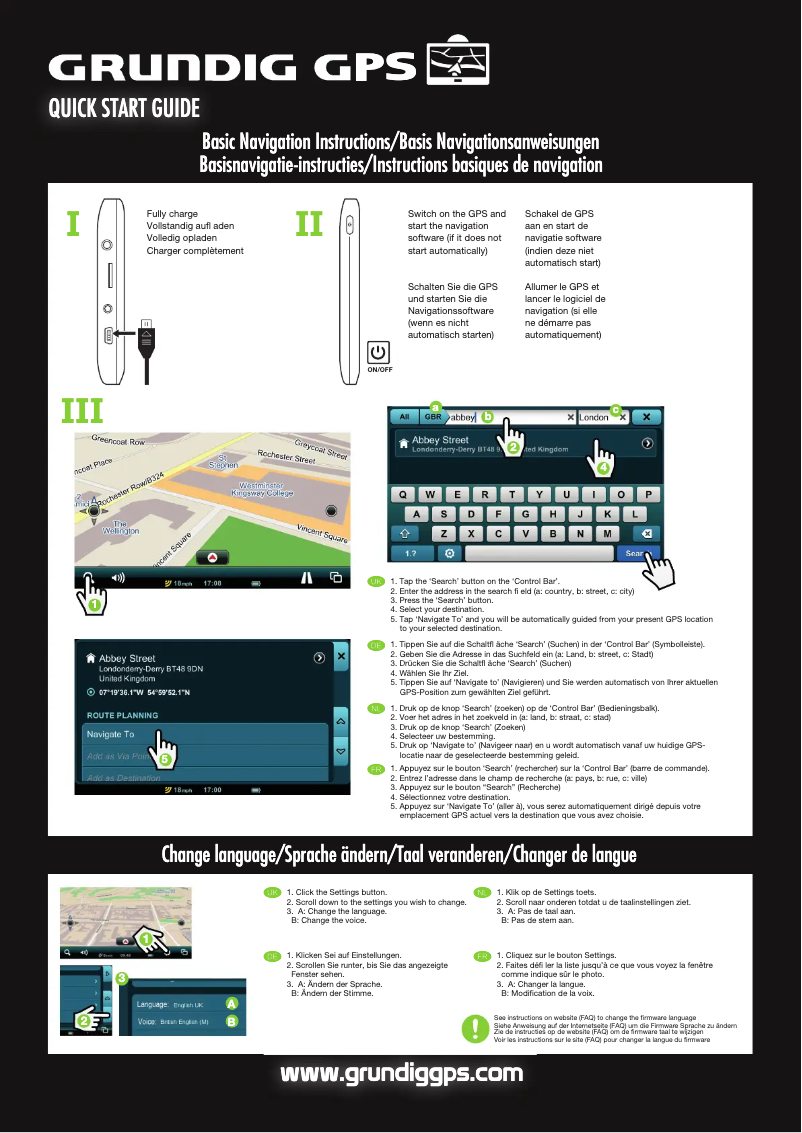 Image de la première page du manuel de l'appareil M5
