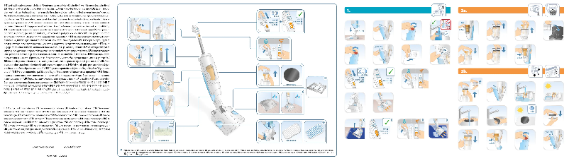 Page 1 de la notice Manuel utilisateur Tefal Clean & Steam VP7591