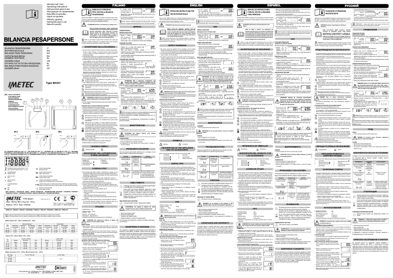 Page 1 de la notice Manuel utilisateur Imetec BF4 500