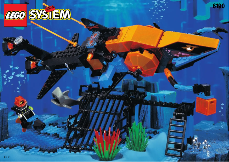 Page n°1 - Manuel utilisateur Lego AQUASHARK BASE