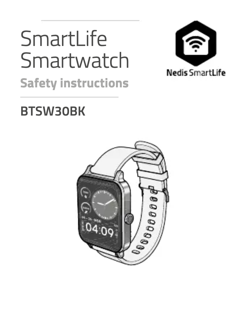 Page n°1 - Manuel utilisateur Nedis BTSW30BK