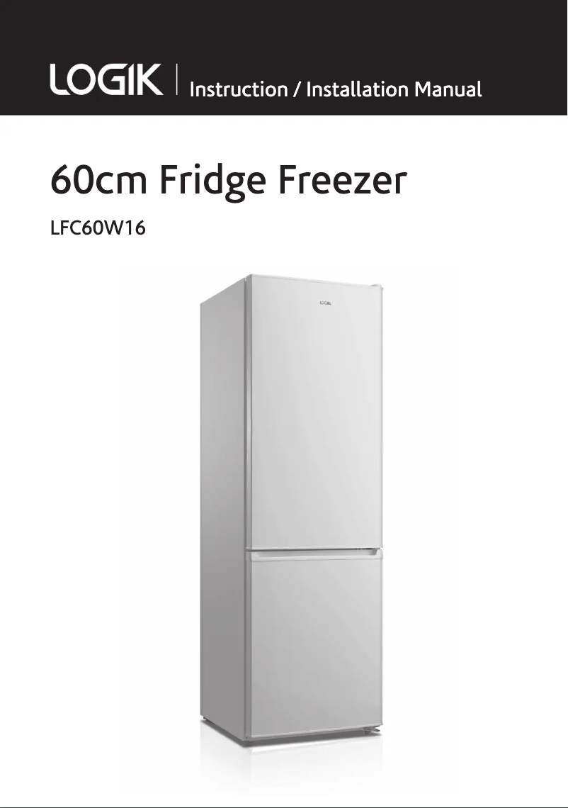 Page 1 de la notice Manuel utilisateur Logik LFC60W16