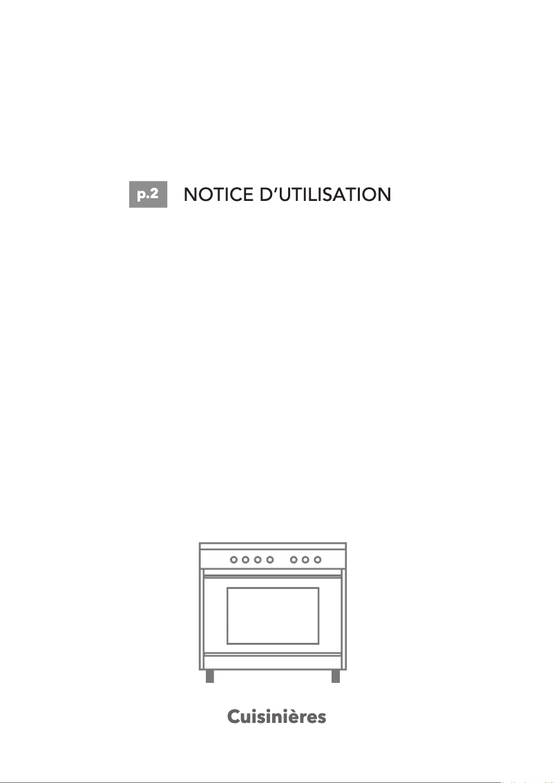 Page 1 de la notice Manuel utilisateur Glem Gas GA960PCGBR