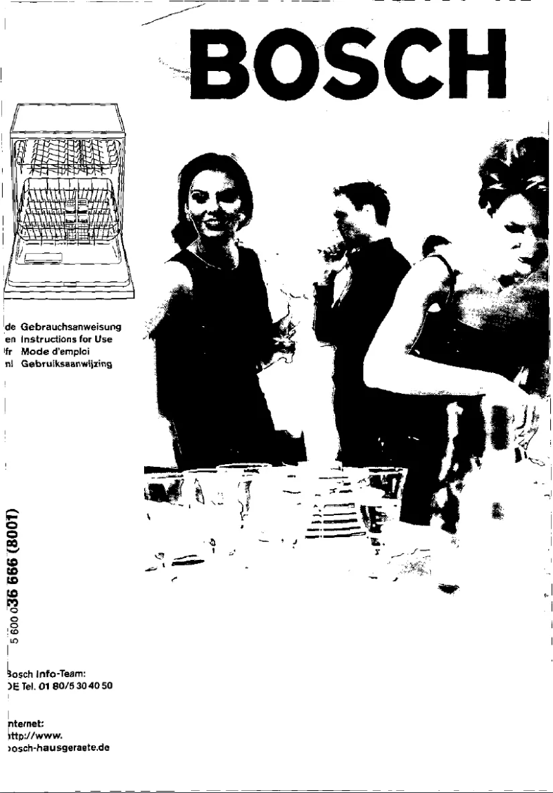 Page 1 de la notice Manuel utilisateur Bosch SGI6912