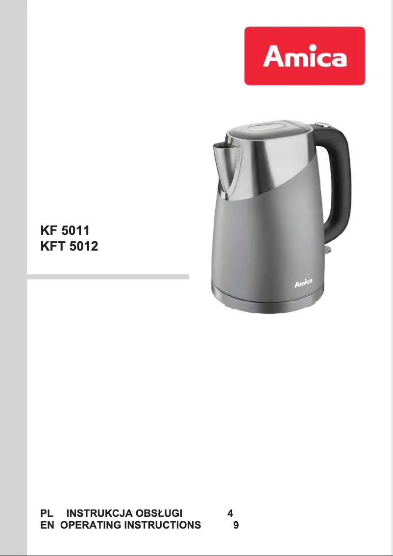 Página 1 del manual Manual de usuario Amica KF 5011