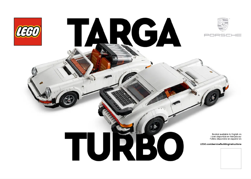 Page 1 of the manual Visual Instructions Lego Creator Expert Iconic 10295