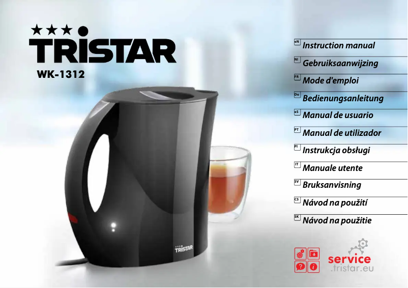Page n°1 - Manuel utilisateur TriStar WK-1312