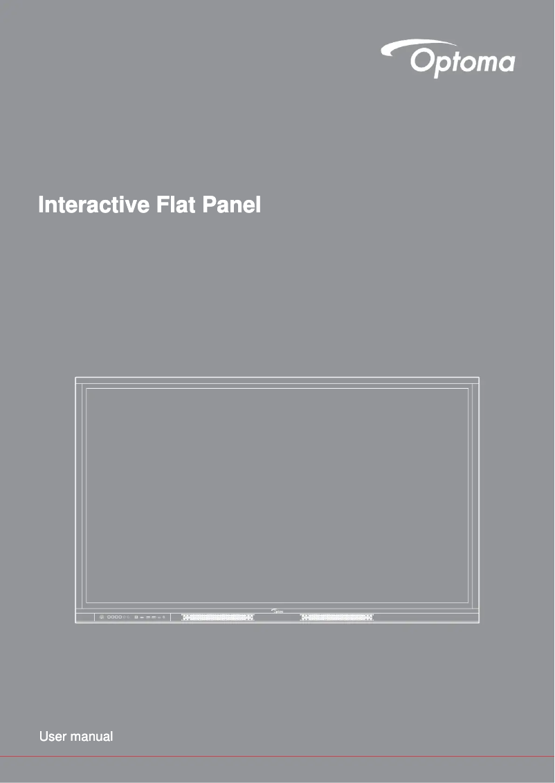 Page n°1 - Manuel utilisateur Optoma 3752RK