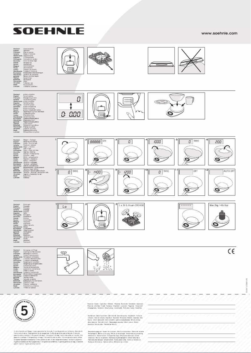 Imagen de la primera página del manual del dispositivo Myra Plus 65064