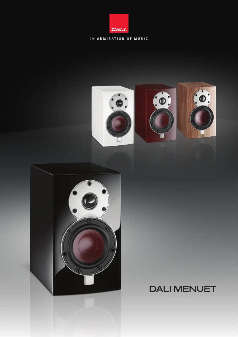 Page 1 de la notice Brochure Dali Menuet