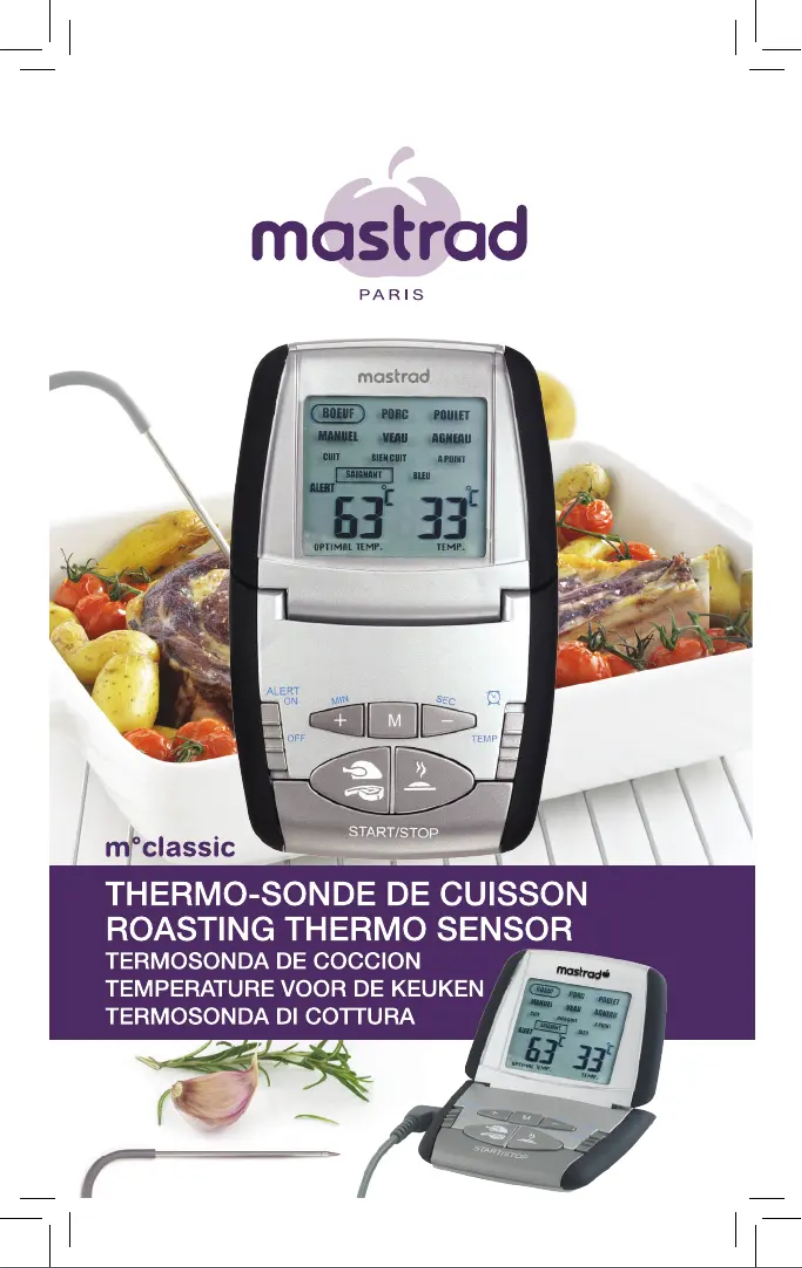 Page n°1 - Manuel utilisateur Mastrad M°Classic
