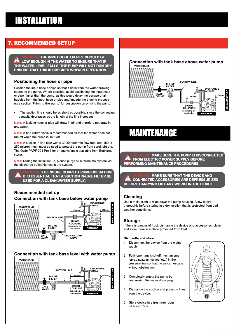 Página 1 del manual Manual de usuario Ozito CPP-802