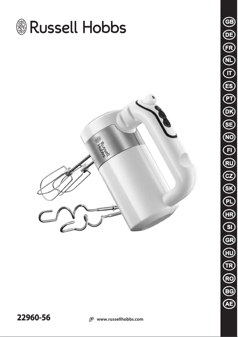 Page 1 de la notice Manuel utilisateur Russell Hobbs EasyPrep 22960-56