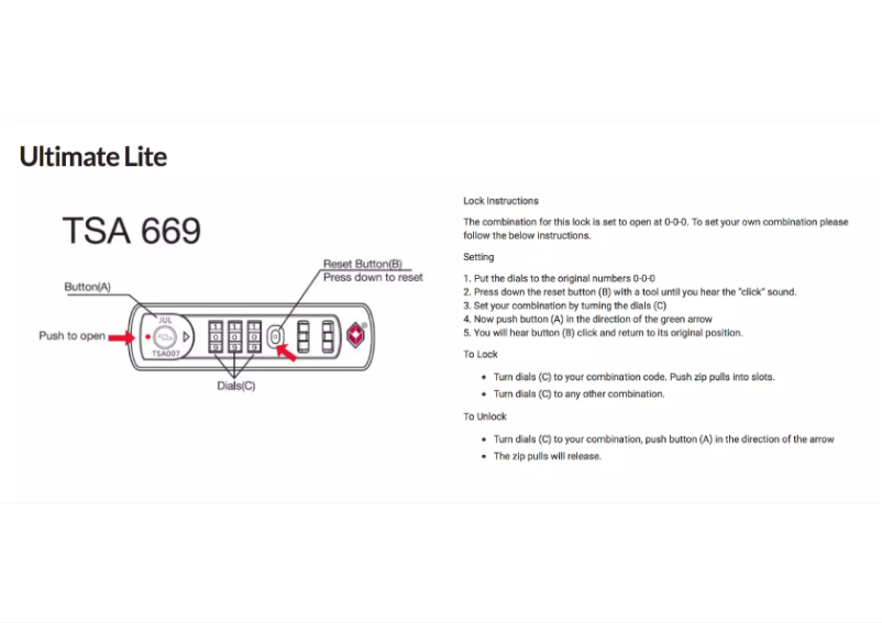 Page n°1 - Manuel utilisateur Tripp Ultimate Lite