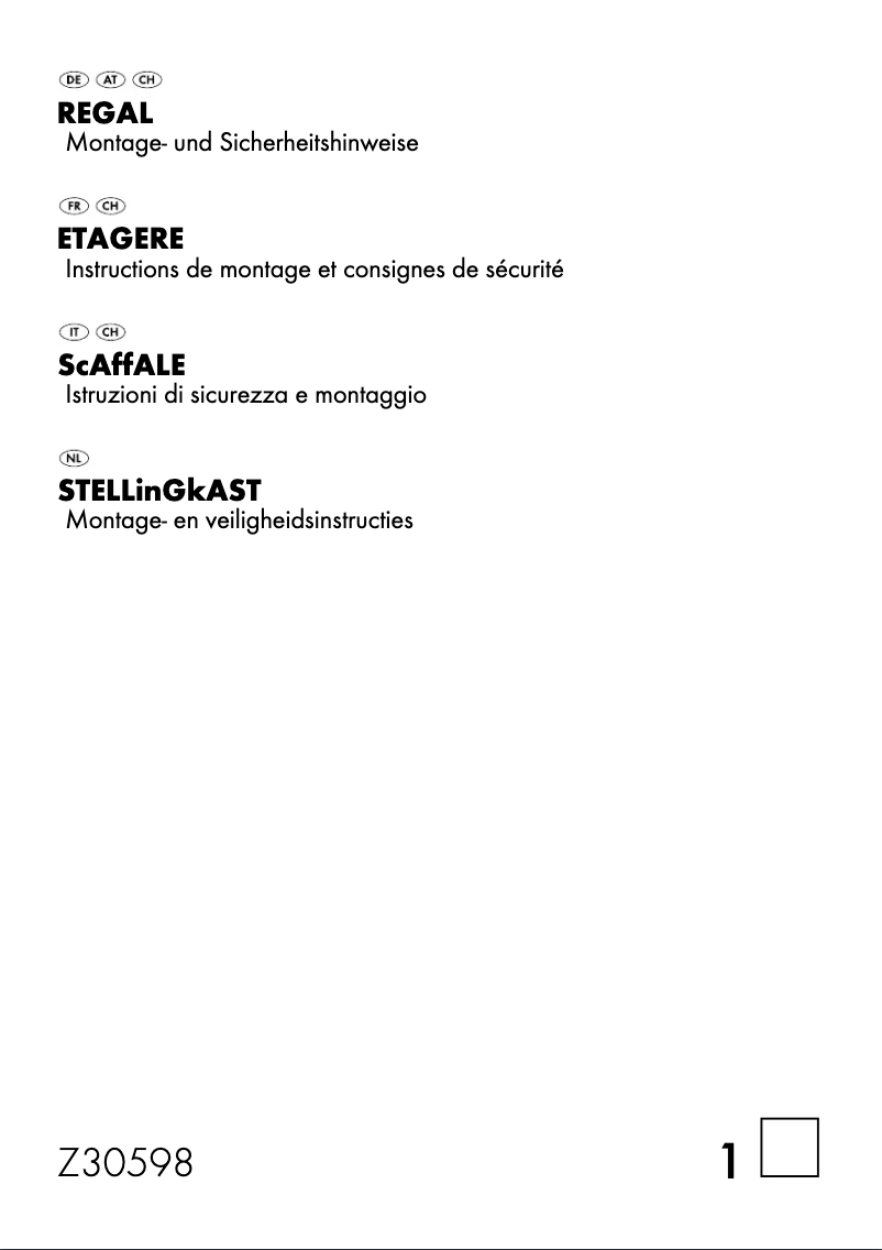 Page 1 de la notice Manuel utilisateur Livarno Lux IAN 57205