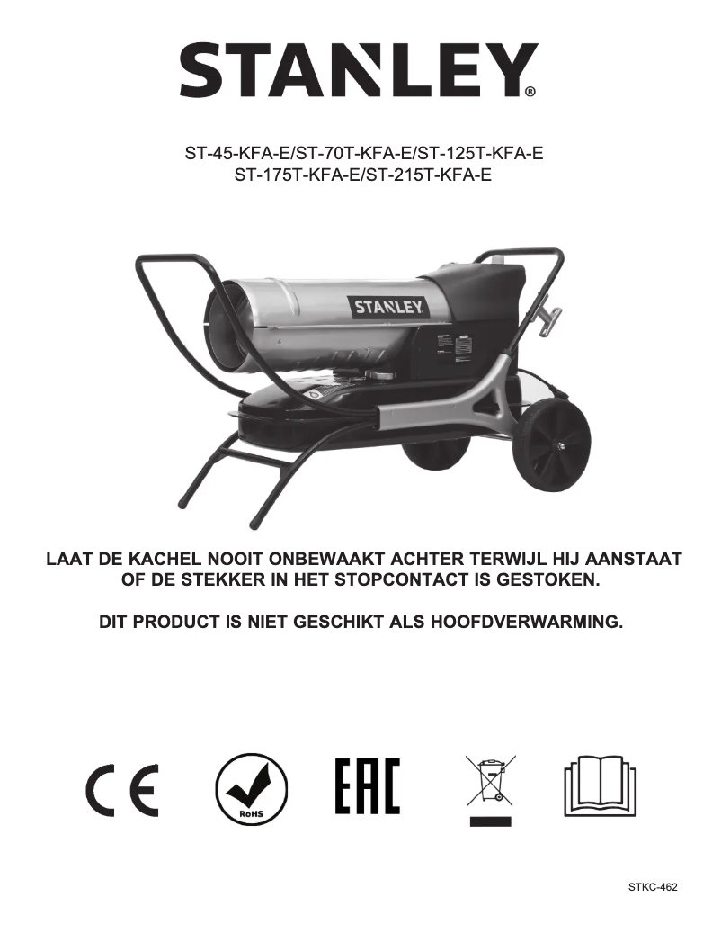 Page n°1 - Manuel utilisateur Stanley STN125D