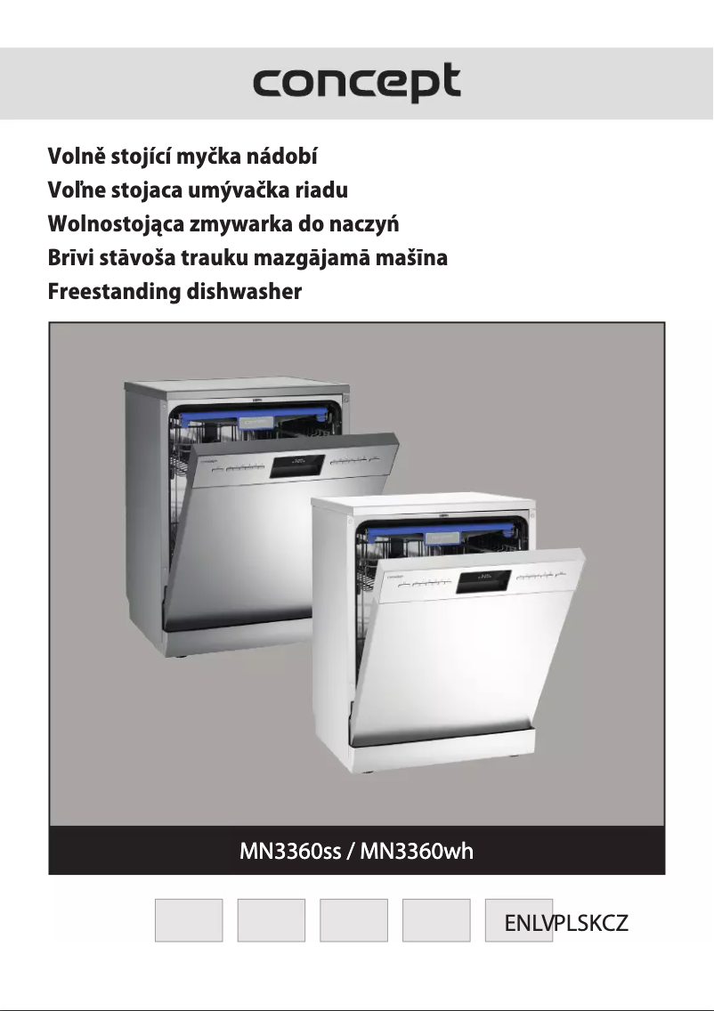 Image de la première page du manuel de l'appareil MN3360SS