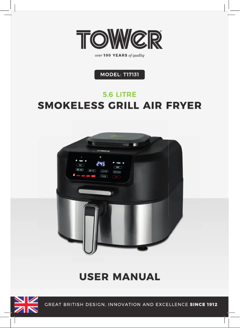 Page 1 de la notice Manuel utilisateur Tower Vortx T17131