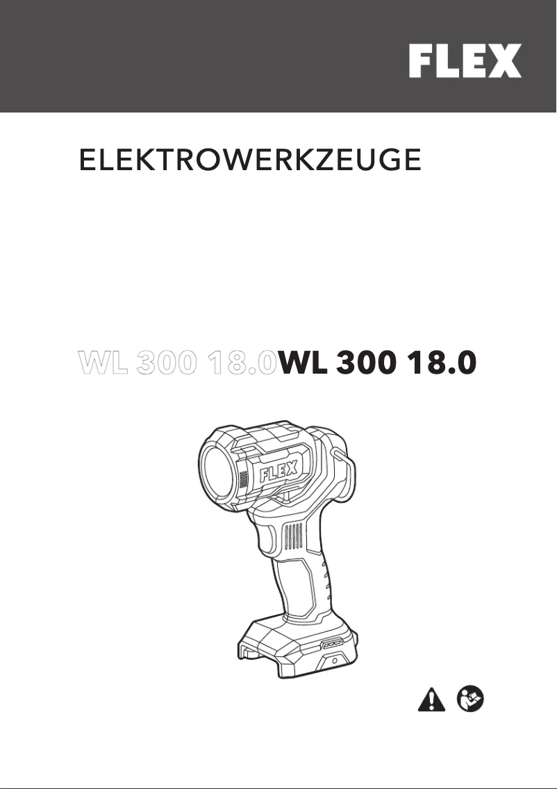 Página 1 del manual Manual de usuario Flex WL 300 18.0