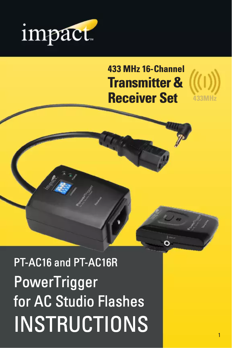 Página 1 del manual Manual de usuario Impact PowerTrigger
