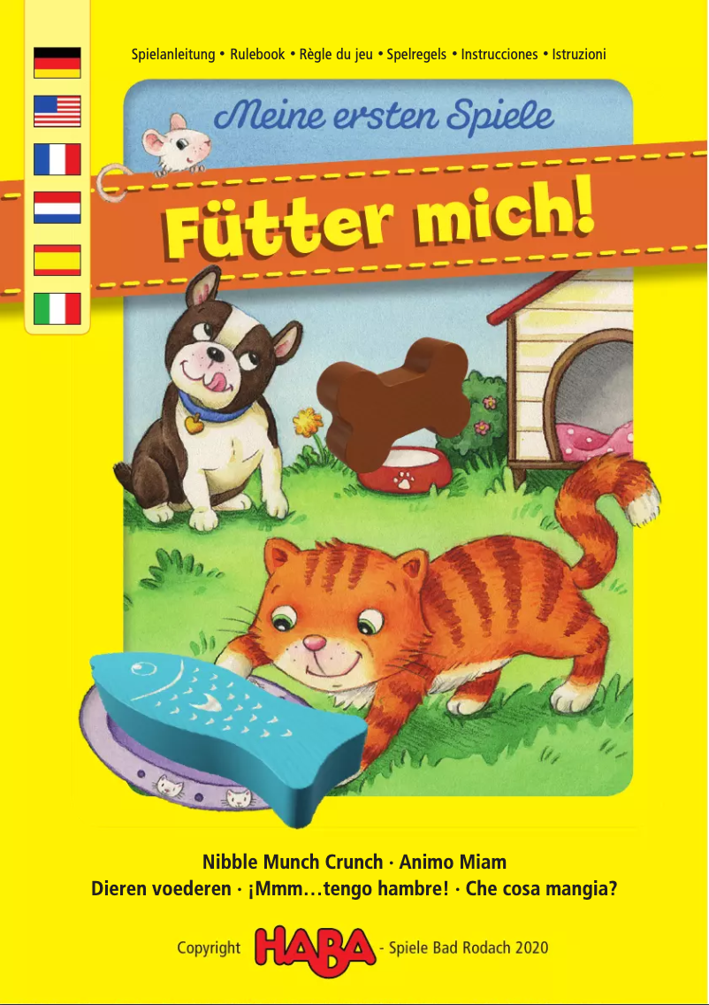 Image de la première page du manuel de l'appareil Fütter mich!