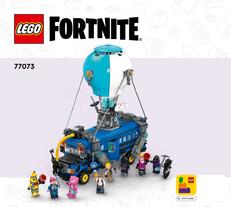 Page n°1 - Manuel utilisateur Lego Fortnite 77073