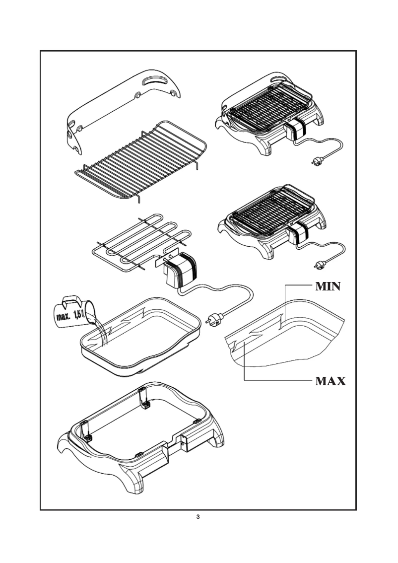 Página 1 del manual Manual de usuario Severin PG 1501
