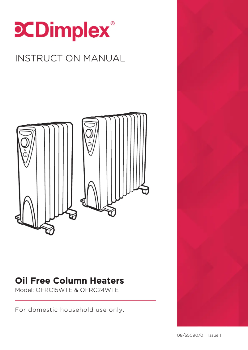 Image de la première page du manuel de l'appareil OFRC24WTE