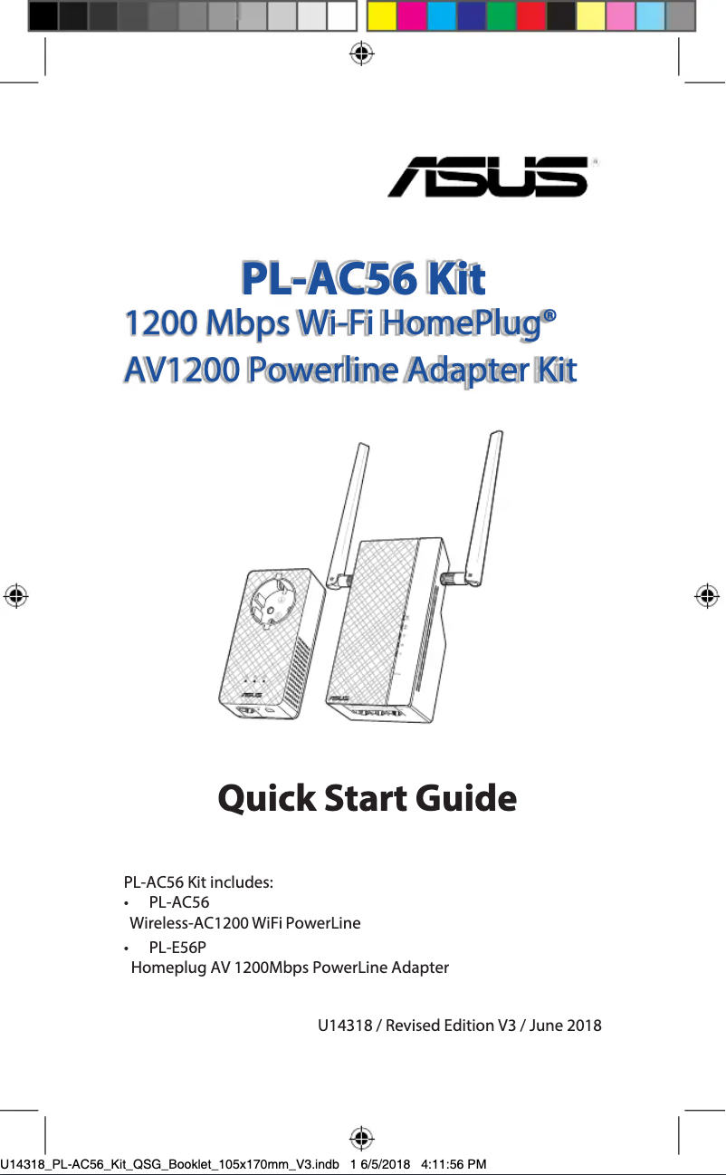 Image de la première page du manuel de l'appareil PL-AC56 Kit
