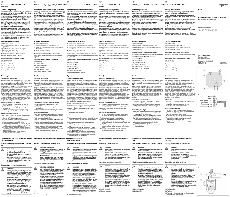 Page n°1 - Manuel utilisateur Schneider MTN6003-0001