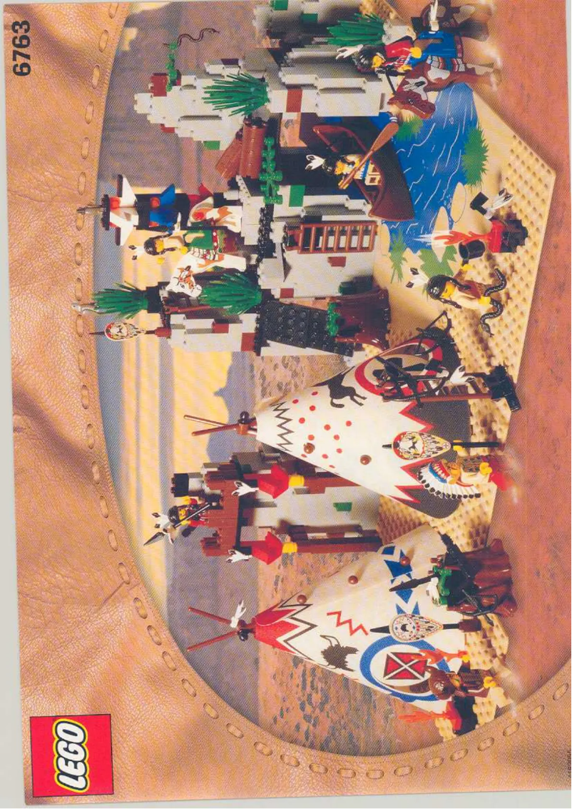 Page n°1 - Manuel utilisateur Lego LARGE INDIAN CAMP