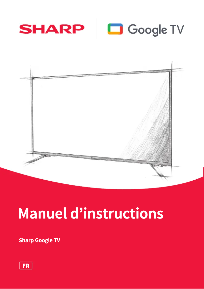 Page n°1 - Manuel utilisateur Sharp 43GP6465E