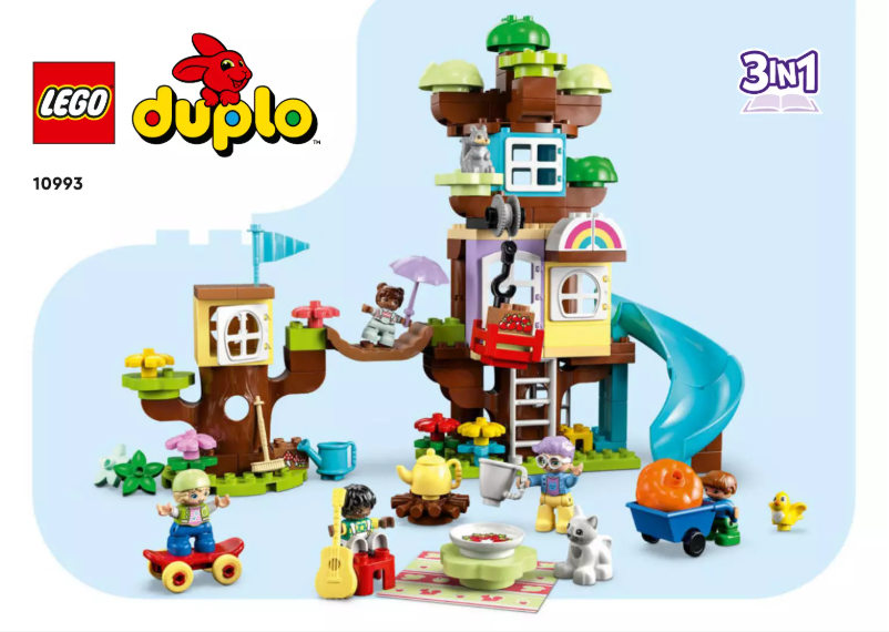 Page 1 de la notice Manuel utilisateur Lego Duplo 10993