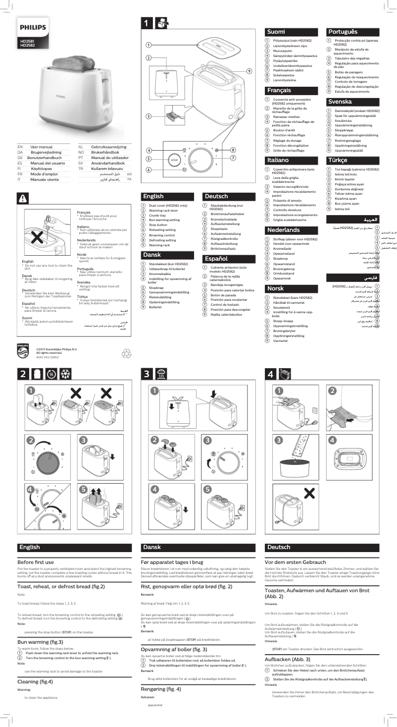 Page n°1 - Manuel utilisateur Philips Daily Collection HD2581