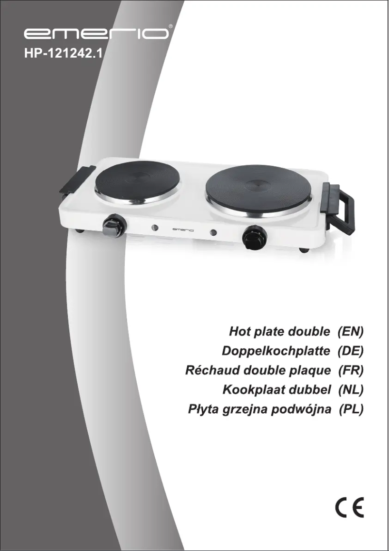 Page 1 de la notice Manuel utilisateur Emerio HP-121242.1