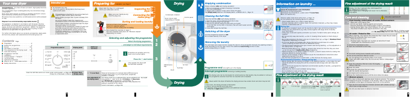 Page n°1 - Manuel utilisateur Siemens iQ300 WT44E107FI
