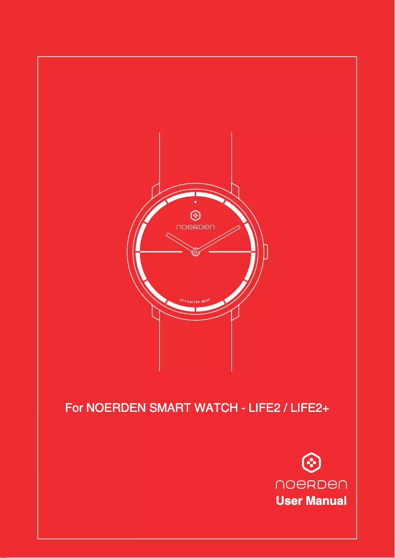 Page n°1 - Manuel utilisateur Noerden LIFE2+